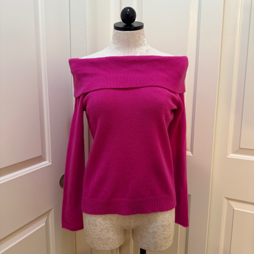 Off the Shoulder Pink Top | Anthropology